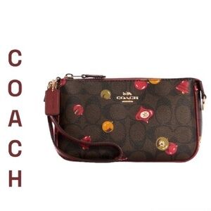 🎄Coach 🎄Christmas Collector Bag Nolita 19 In Signature Canvas Ornament Print